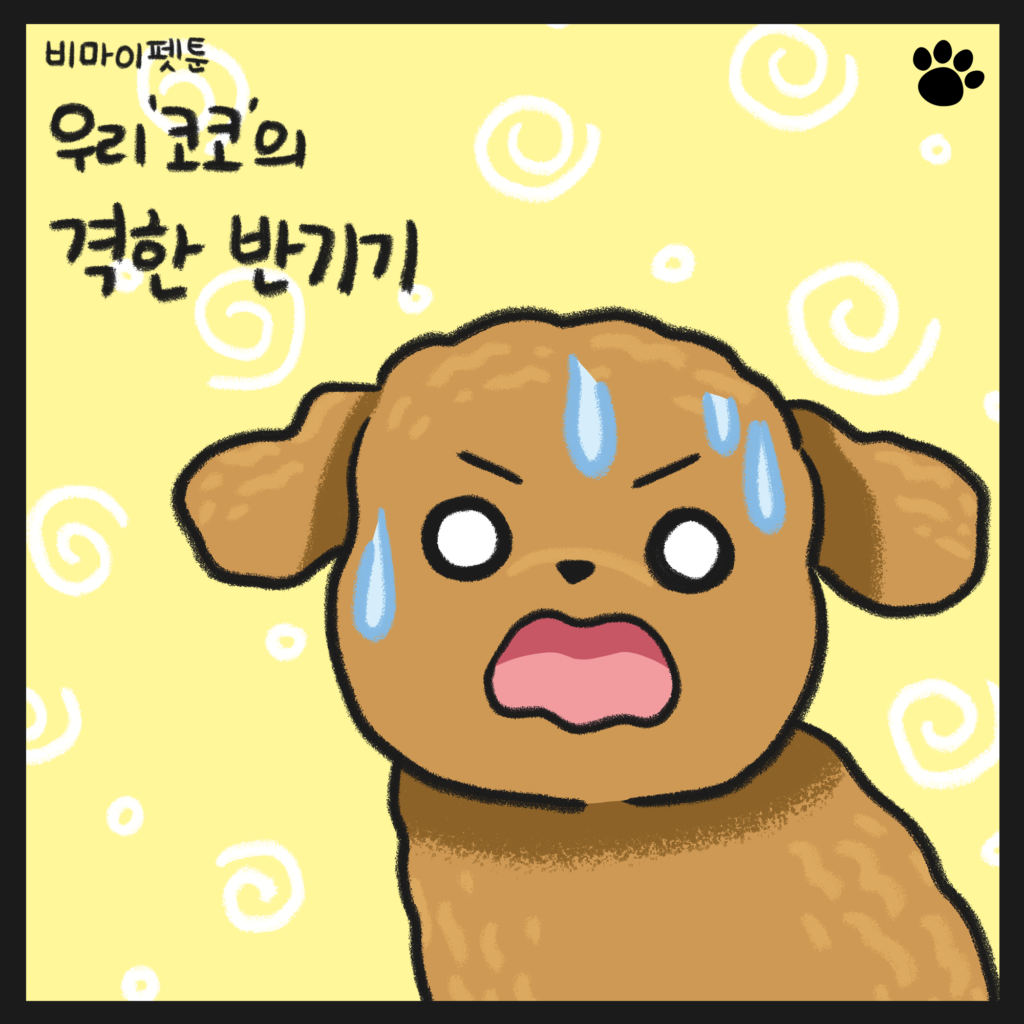 강아지 만화